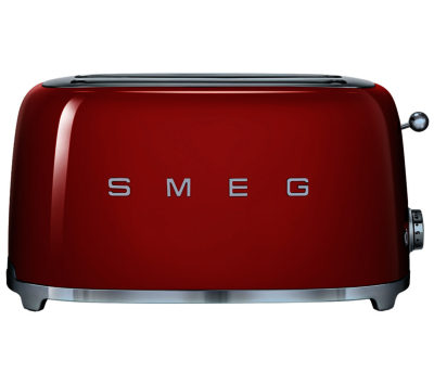 SMEG  TSF02RDUK 4-Slice Toaster - Red